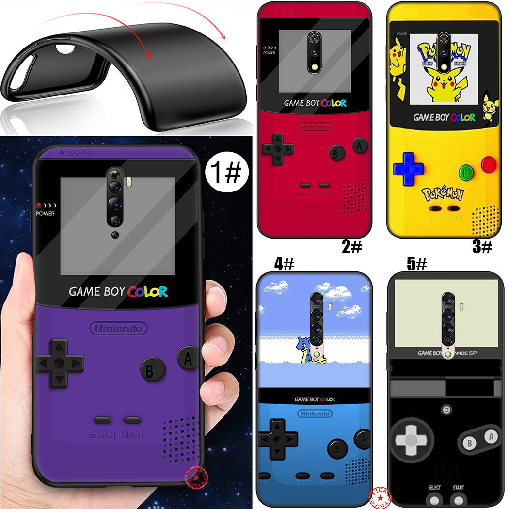 Ốp Điện Thoại Silicon Mềm Hình Gameboy Play 77ni Cho Oppo F15 F17 Pro A93 A92S A92 A91 A73 A72 A53 A52 A32 A31 A8