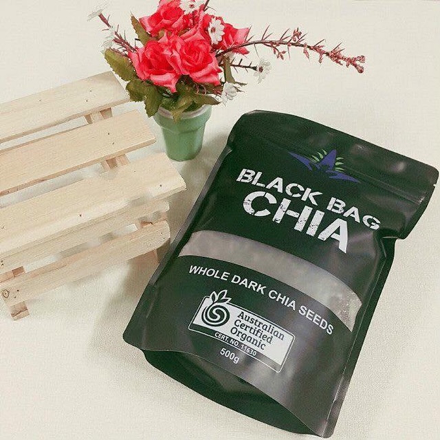 Hạt chia đen Black Chia của Úc - 500gr (Hạn sử dụng: 2021)