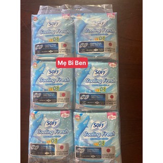 Combo 6 Gói Băng Vệ Sinh Sofy Cooling Fresh 8 Miếng 23cm