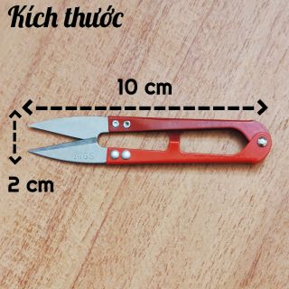 Kéo bấm cắt chỉ Kéo nhấp cán kim loại