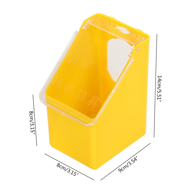 Lucky Khay Đựng Nước Uống Có Móc Và Vỏ Bọc Cho Chim Bồ Câu