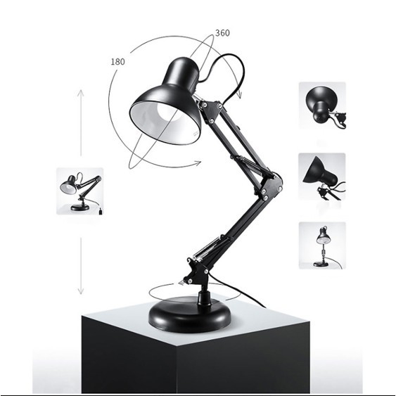 Đèn Học Để Bàn Chống Cận Thị Pixar Cao Cấp Tặng Kèm Kẹp Bàn Và Đế