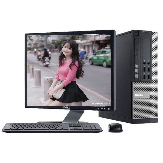 Cây máy tính Siêu nhanh Dell 7020 CPU G3250 ram 4gb SSD 120. Bảo hành 24 tháng.