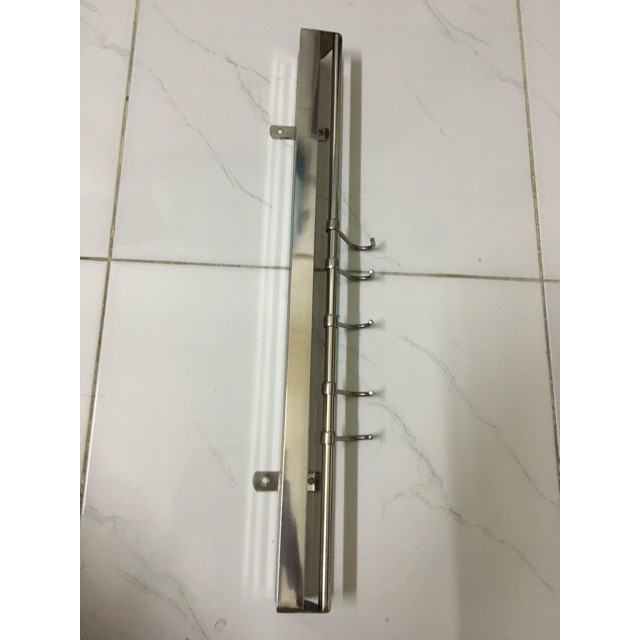 Kê nhà bếp cao cấp inox304, kệ máng dao, treo thớt đa năng, máng xoong chảo, dắt, vắt