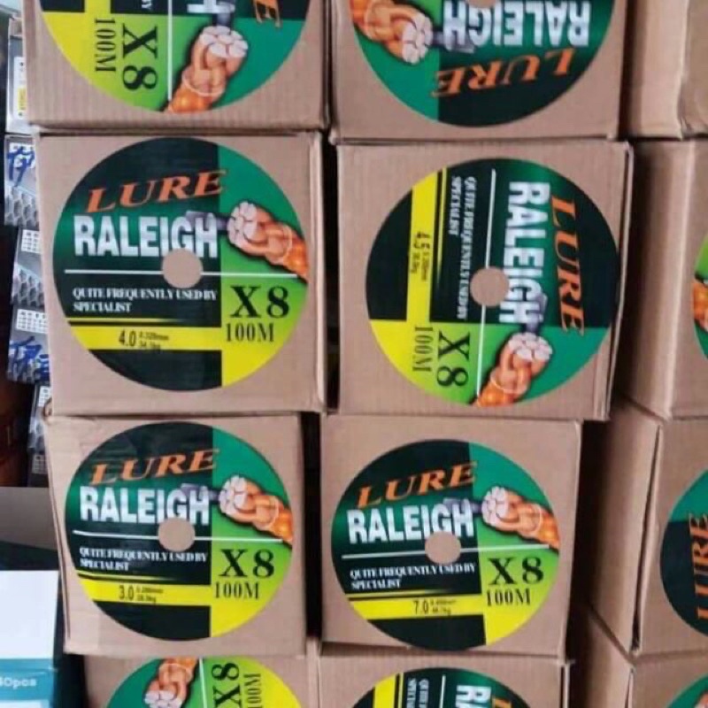 Dây Câu Cá, Dù câu cá PE Lure X8 - 7 màu mềm mịn cao cấp