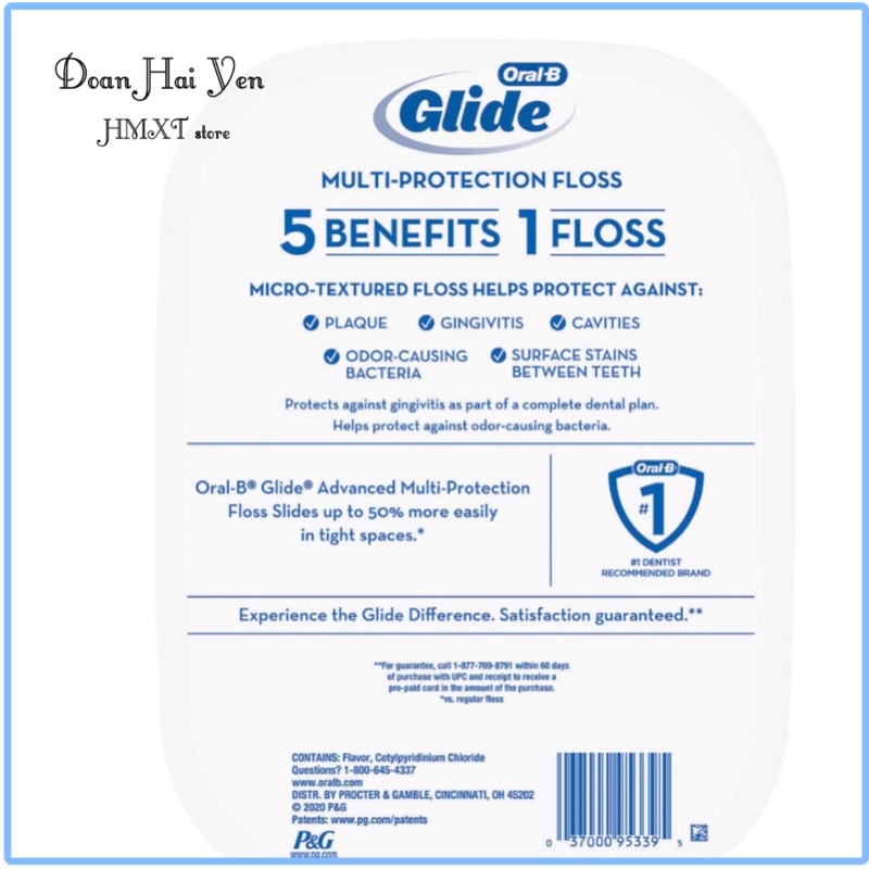 Tách lẻ hộp chỉ nha khoa Oral B