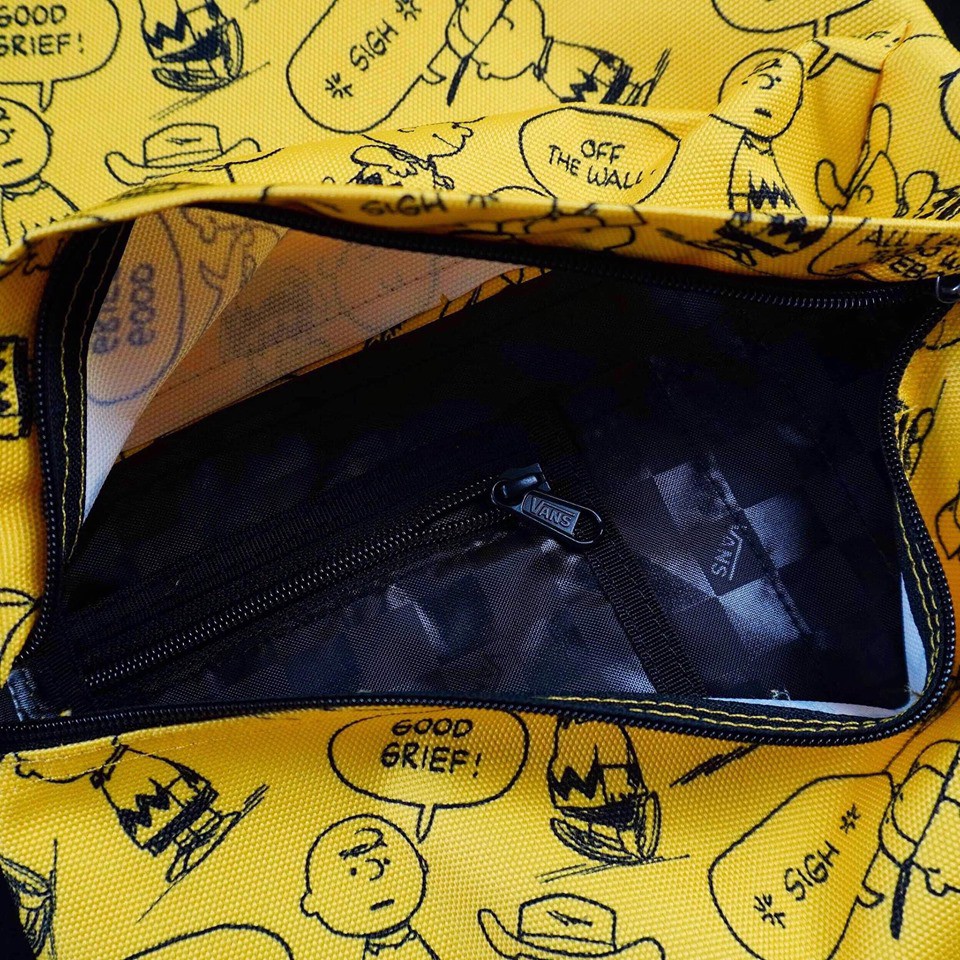 Balo Đi Học Van.s Snoopy Màu Vàng