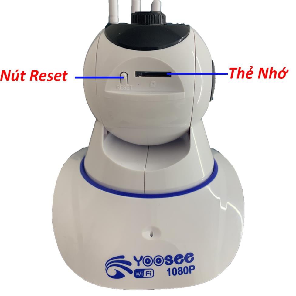 Camera IP Yoosee Tiếng Việt 3 Râu 2.0, Full HD 1080P Kèm Thẻ Nhớ Yoosee  64GB, Đàm thoại , Camera Yoosee Wifi | BigBuy360 - bigbuy360.vn