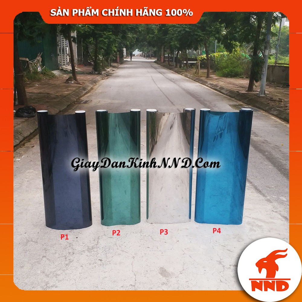 1 m2 Giấy Dán Kính Phản Quang Cách Nhiệt Một Chiều