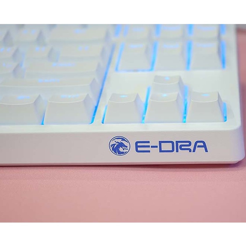 Bàn phím cơ Edra EK387 Ice White EK384 Royal Kludge RK918 ♥️Freeship♥️ Phím cơ E-Dra EK387 Trắng EK384 Kludge RK918