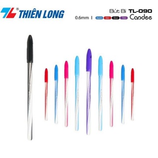 Bút Bi - Bút Đùn 0.6mm Candee TL-090 (Mực xanh)