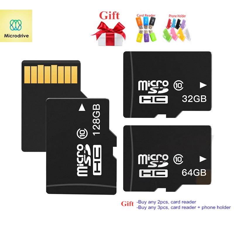 Thẻ Nhớ Micro Class 10 128GB 64GB 32GB 16GB 8GB 4GB 2GB 1GB Chất Lượng Cao