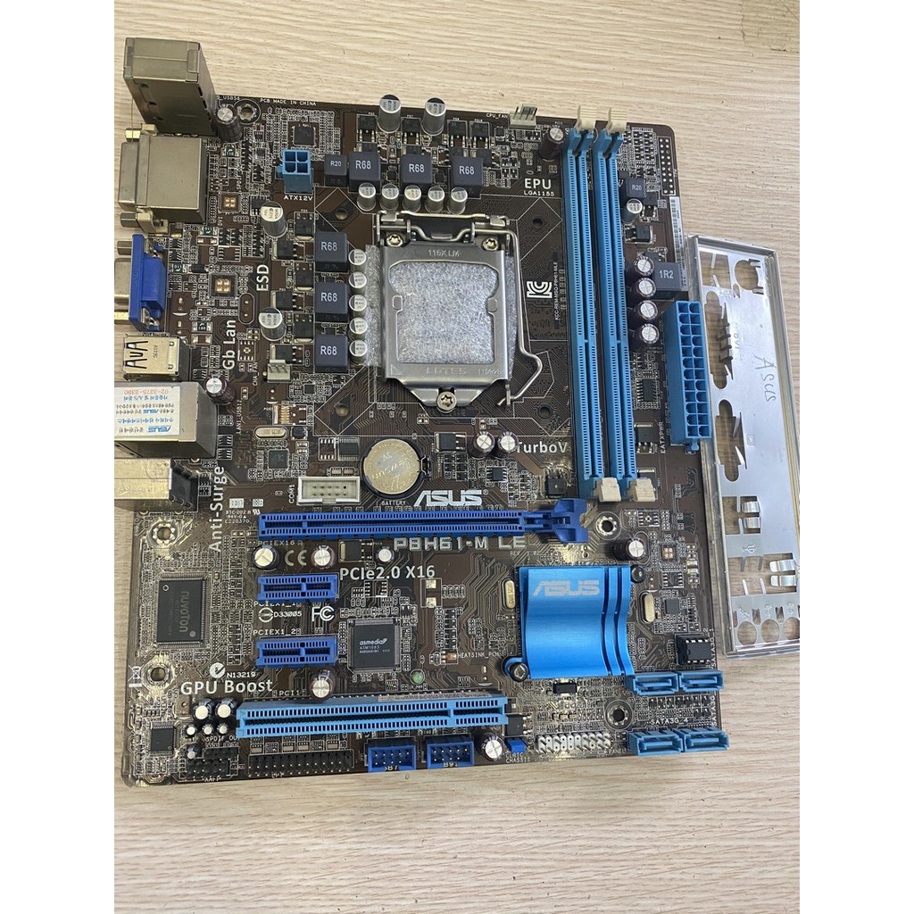 Mainboard Asus H61 Hàn Quốc cực đẹp bảo hành 12 tháng