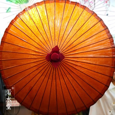 Nhược Thủy đường dầu Giấy Ô [chống mưa thực tế và bền] Trung Quốc cổ điển truyền thống ô cổ điển