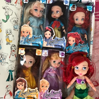 Set 6 búp bê công chúa