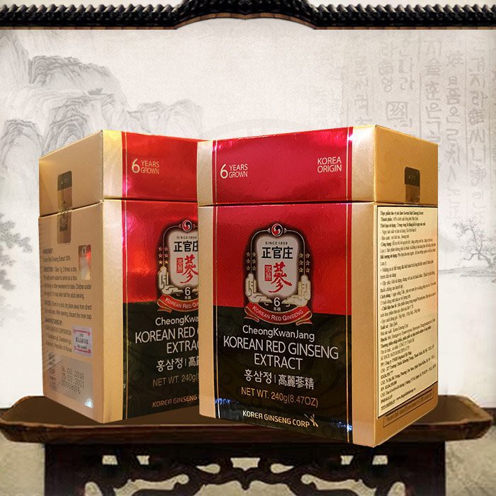 Cao hồng sâm chính phủ nguyên chất Cheong Kwan Jang KGC Hộp 100g