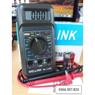 Wellink HL-1100 Đồng hồ vạn năng hiển thị số, điện tử