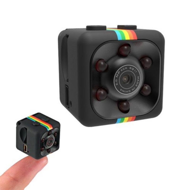 Camera mini Sq11 Plus 2021 - camera hành trình mini Sq11 Plus, siêu nhỏ với 8 mắt hồng ngoại quay đêm full HD 1080 | BigBuy360 - bigbuy360.vn
