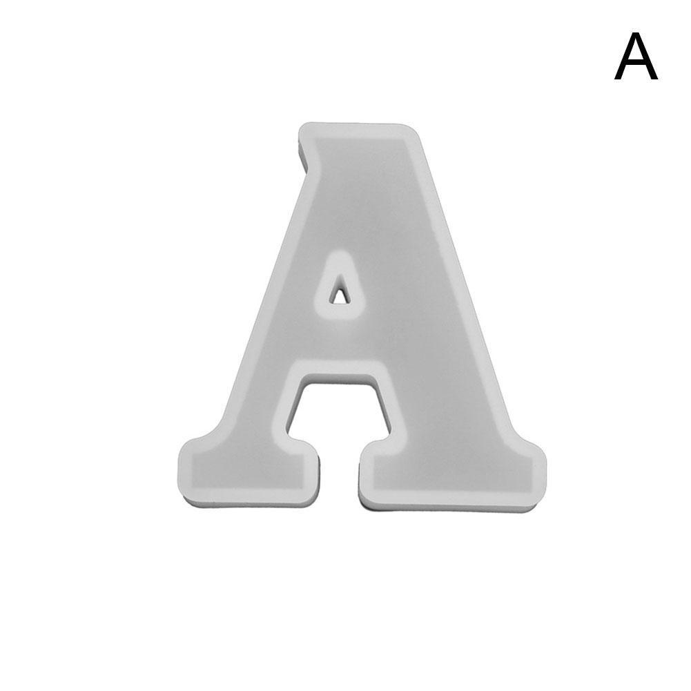 Khuôn silicon đúc resin hình chữ cái mini U0R8 K1C2 O1M6 A4V9 D4X7 J7Q3 A0B5 P5S4