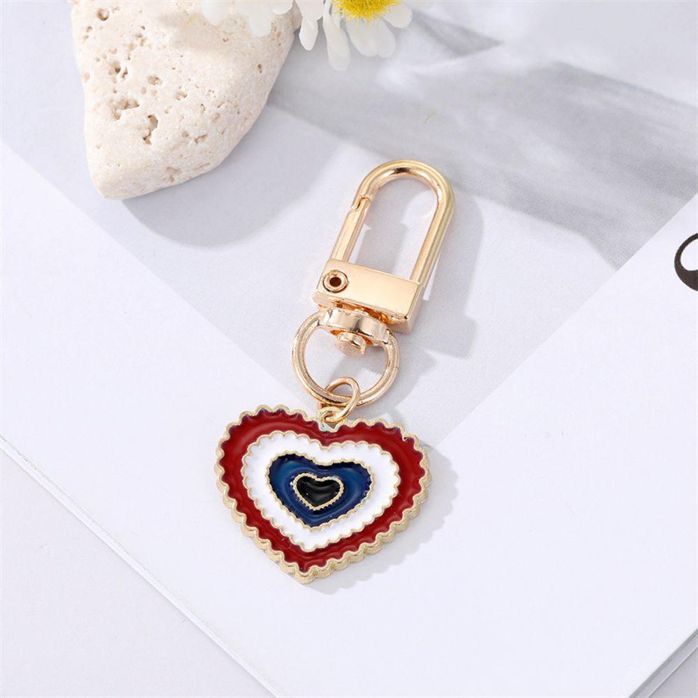 LANFY Móc Khóa Bùa Hộ Mệnh Mắt Xanh Phong Cách Boho Cho Cặp Đôi