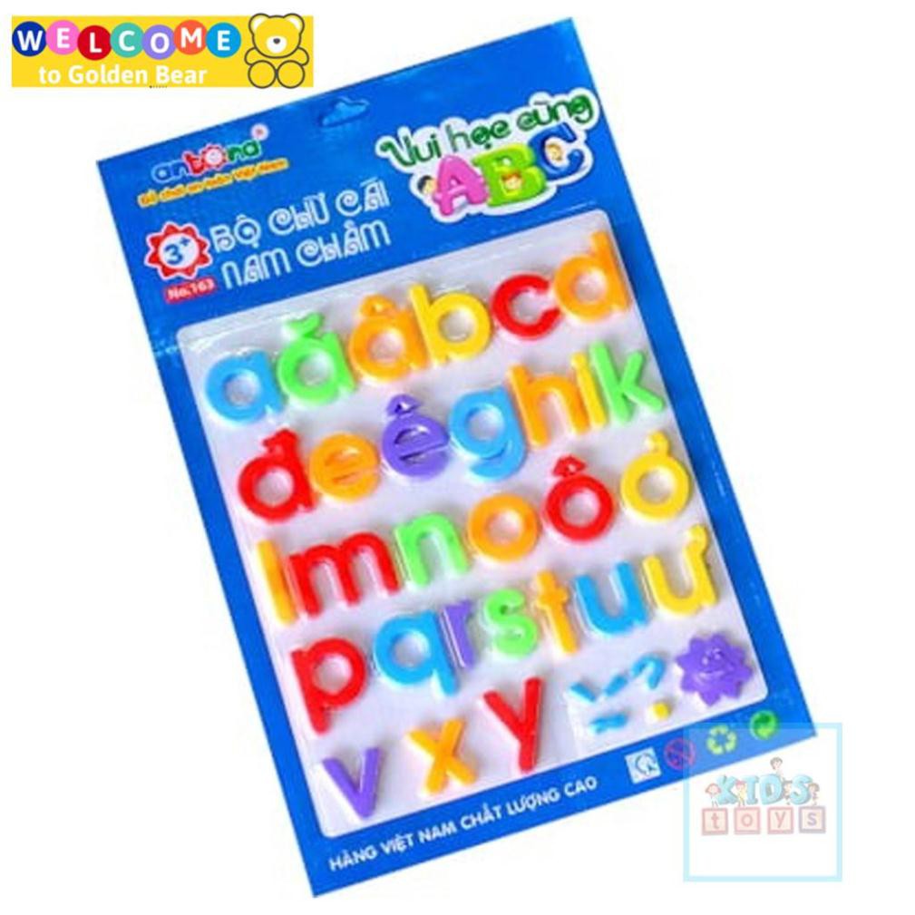 Bảng chữ cái cho bé nam châm, đầy đủ chi tiết và dấu, đồ chơi giáo dục cho bé phát triển tư duy