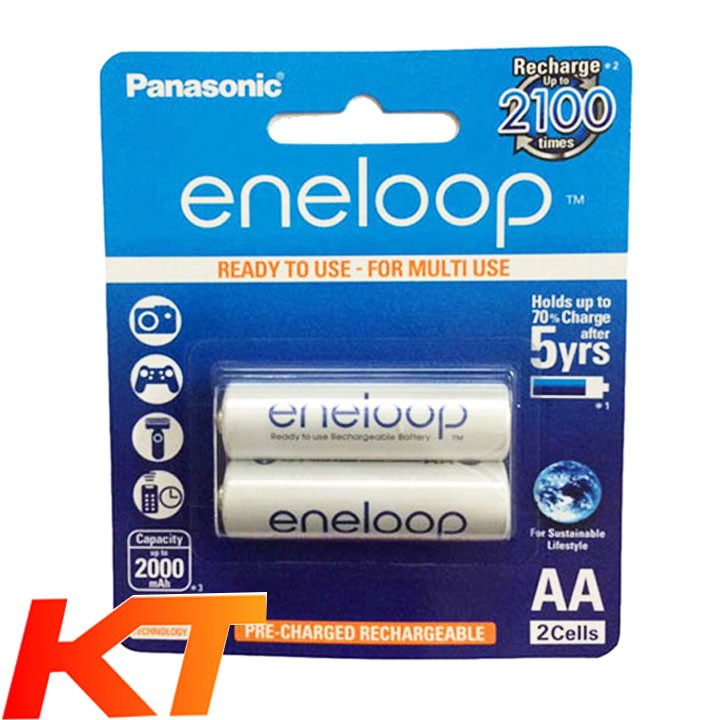 Máy sạc pin AA, AAA ENELOOP PANASONIC, ENERGIZER, CAMELION Kèm 4 pin 2000mah (chính hãng).