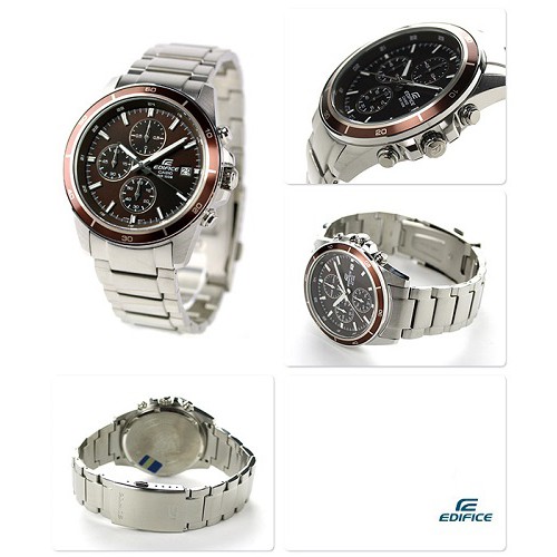 CASIO NAM EFR-526D-5AVUDF QUARTZ (PIN)  DÂY KIM LOẠI