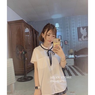 Siêu phẩm áo sơ mi nơ siêu hót