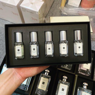 bộ, Sét nước hoa mini Jo Malone 9ml x 5 chai, Nước Hoa Jo Malone Sang Trọng, Cực Thơm