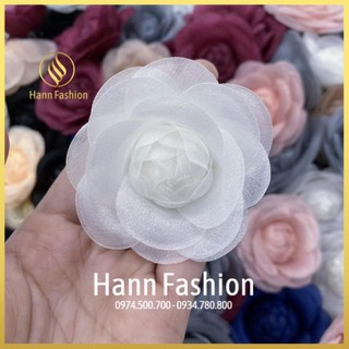 HOA VON CÀI ÁO HOA CÀI ÁO TAG CÀI ÁO 11 MÀU XANH, TRẮNG, ĐỎ, HỒNG KÈM VIDEO HÌNH THẬT