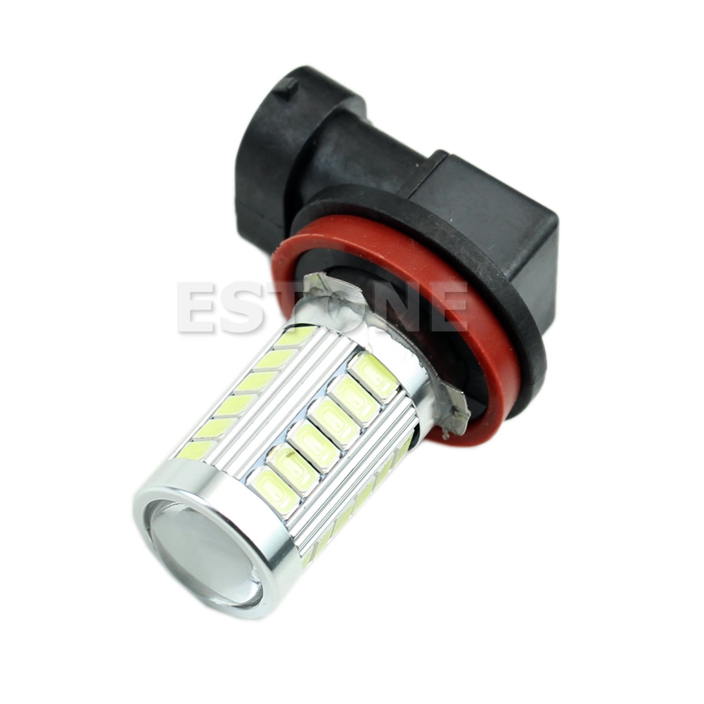 Đèn Sương Mù Siêu Sáng 12v Naux H8 5630 Smd 33-led