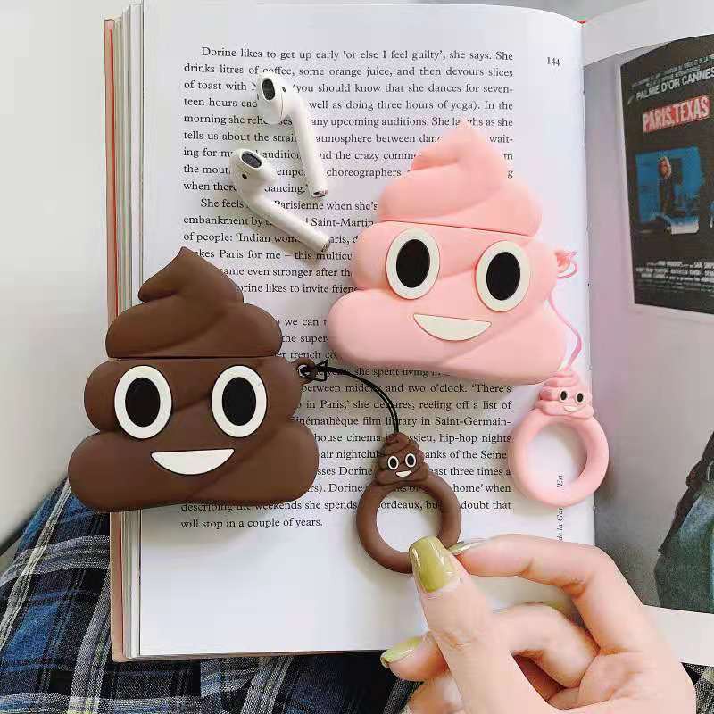 Vỏ Ốp Case Bảo Vệ Bao Đựng Airpods 1&2 I12 Airpods Pro Hoạt Hình Hộp Sạc Tai Nghe Airpods Chất Liệu Silicon Dẻo