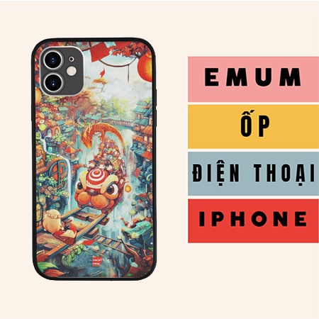 Ốp Anime Iphone Emum Lễ Hội Múa Lân Cặp Đôi cho IPHONE SAMSUNG CHUTET21054