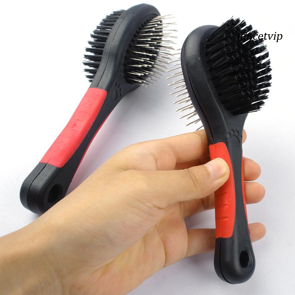 Lược chải lông cho thú cưng hai mặt tiện dụng