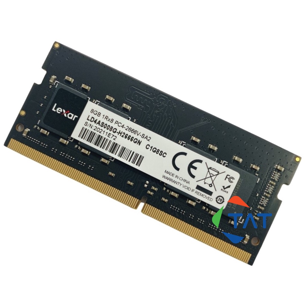 Ram Laptop Lexar 8GB DDR4 2666MHz - Mới Bảo hành 36 tháng