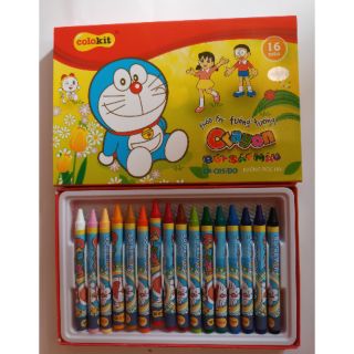 GIÁ SỈ_ BÚT SÁP MÀU COLOKIT CR-C05/DO THIÊN LONG 16 MÀU