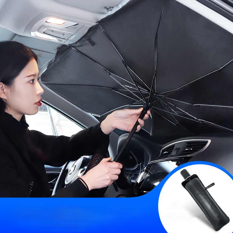 Ô Che Nắng Ô Tô Cao Cấp - Dù Che Nắng Kính Lái Xe Hơi Modeco - Giảm Nóng Bảo Vệ Nội Thất - HÀNG LOẠI 1