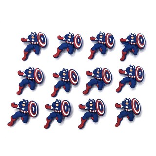 Sticker Jibbitz gắn dép sục 3D