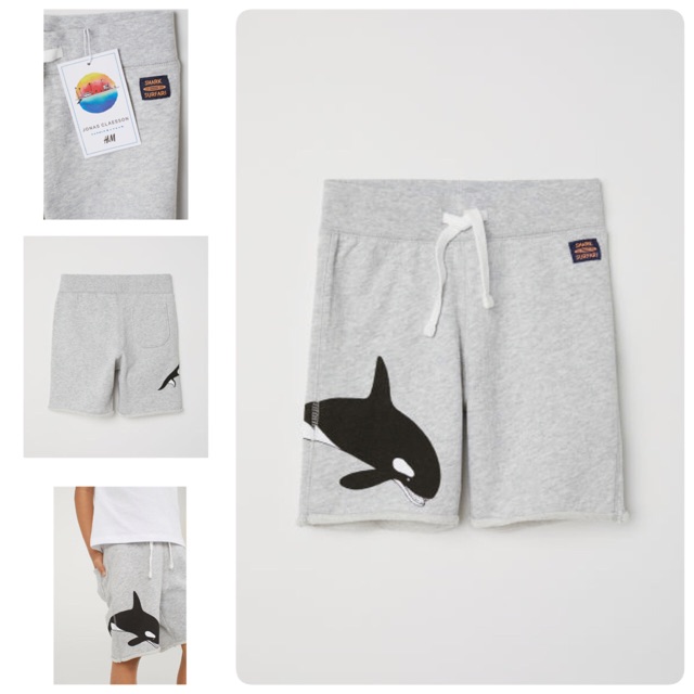Quần lửng cá heo ghi HM kids auth