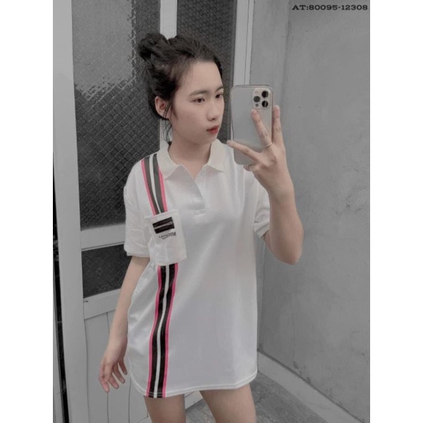 [Rẻ Vô Địch] Áo thun cotton tay lỡ unisex - - ÁO POLO TÚI KHOÁ - - mẫu hot 2022