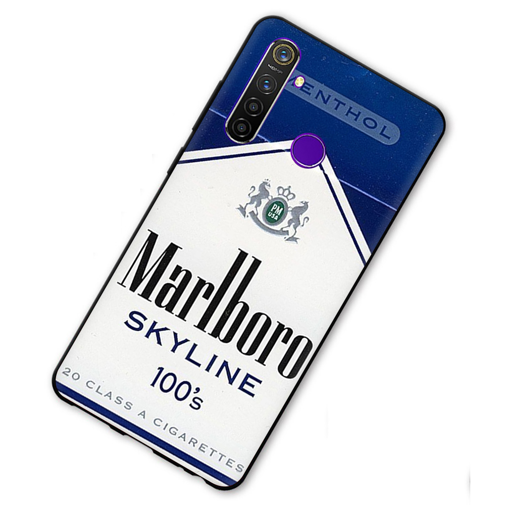 Ốp Điện Thoại Tpu Mềm Chống Rơi Hình Marlboro Cho Oppo Reno 5f 5 Lite Find X2 Pro X3 Pro X3