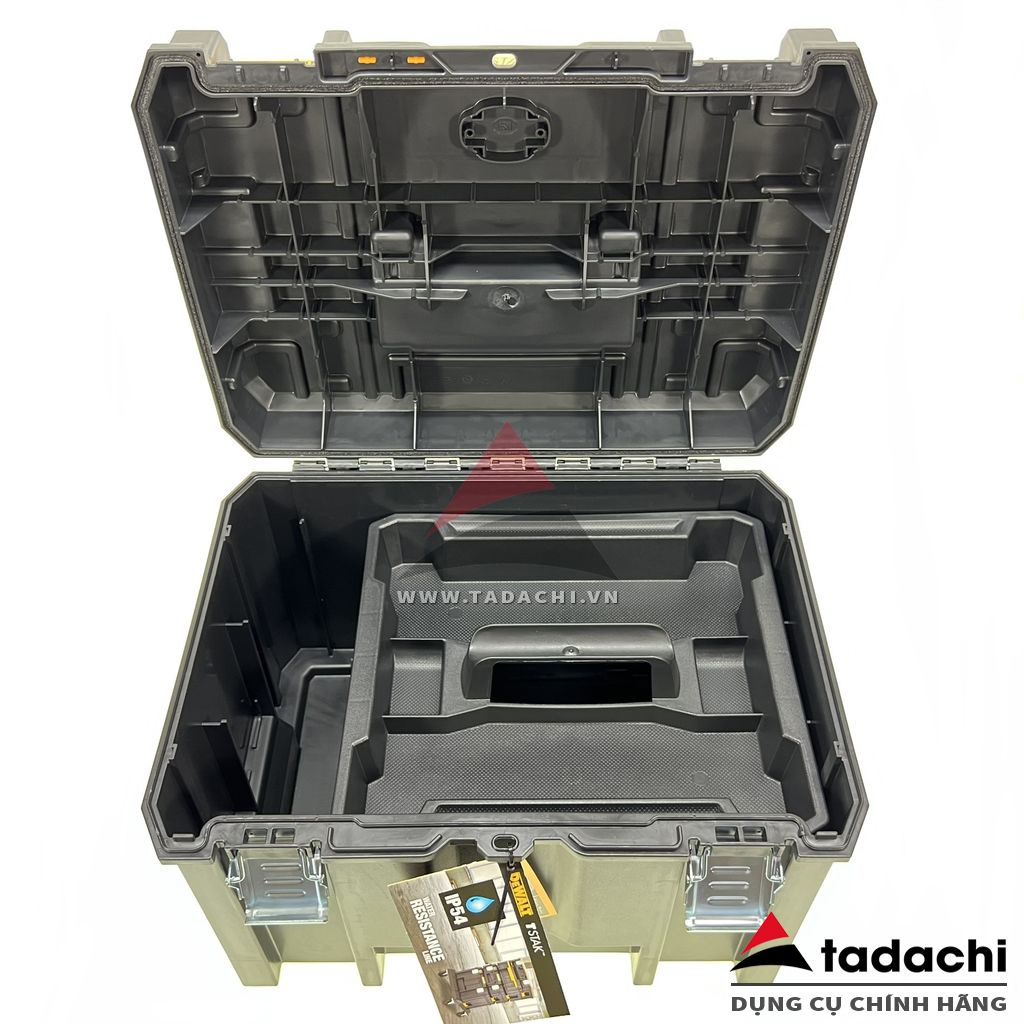 Hộp đựng dụng cụ nhựa 44.6x33.2x30.15cm Dewalt DWST83346-1 | Tadachi