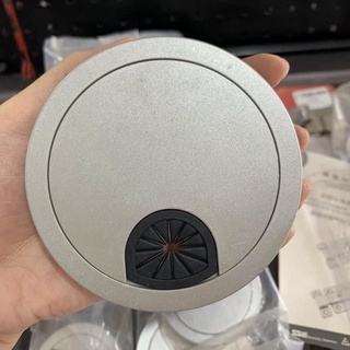 Nắp Luồn Dây Điện Tròn Ghi - 1 Cái