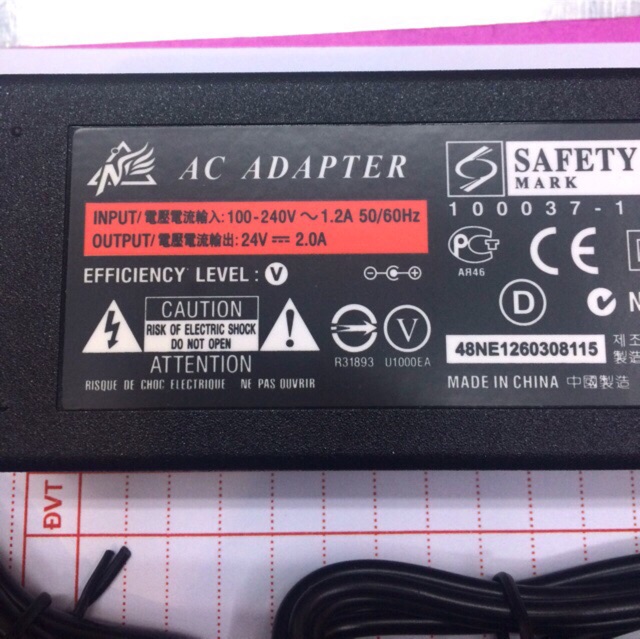 Nguồn adapter 24v-2a