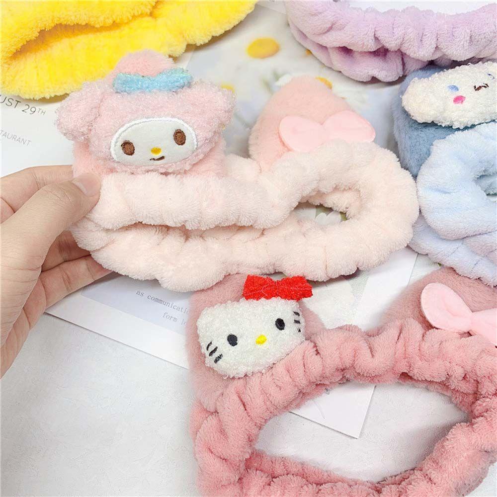 Băng Đô Co Giãn Họa Tiết Anime JARRED Mymelody Kiểu Hàn Quốc Dùng Rửa Mặt