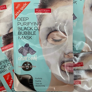 Mặt Nạ Sủi Bọt PUREDERM Deep Purifying O2 Bubble Mask
