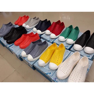 {SIÊU HOT} Giày native nhẹ đi mưa cho nam và nữ full box