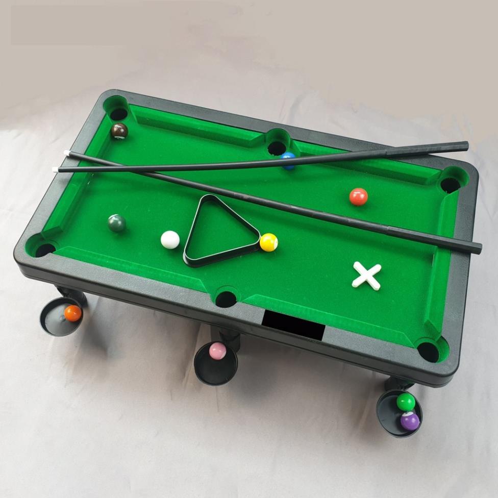 Bida Mini - Bàn Bi A Mini , Full Phụ Kiện, Mặt Bàn Nỉ Chuyên Dụng