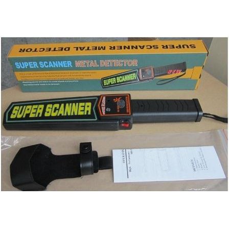 Máy dò kim loại cầm tay Super scanner MD-3003B1 (Tặng kèm Pin 9V-280mAh và Sạc Cao Cấp)