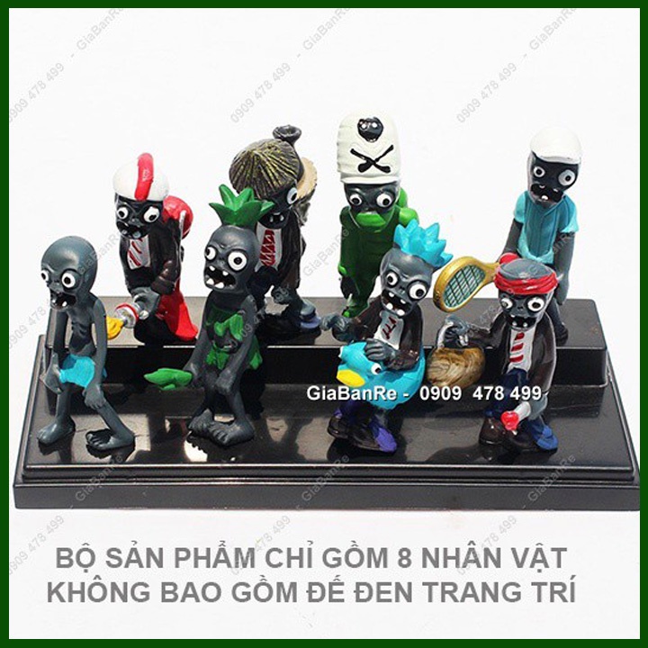 Mô Hình 8 Nhân Vật Zombie